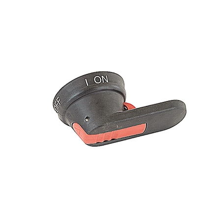 Abb NCNR/NRTV PISTOL HANDLE 80 MM, LONG BLACK. USE WITH 6 MM OHB80L6